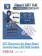 SMD NE555 CD4017 Rotating Flashing LED Components SMT LQFP44 Soldering Practice Board Electronic Circuit Training Suite DIY Kit