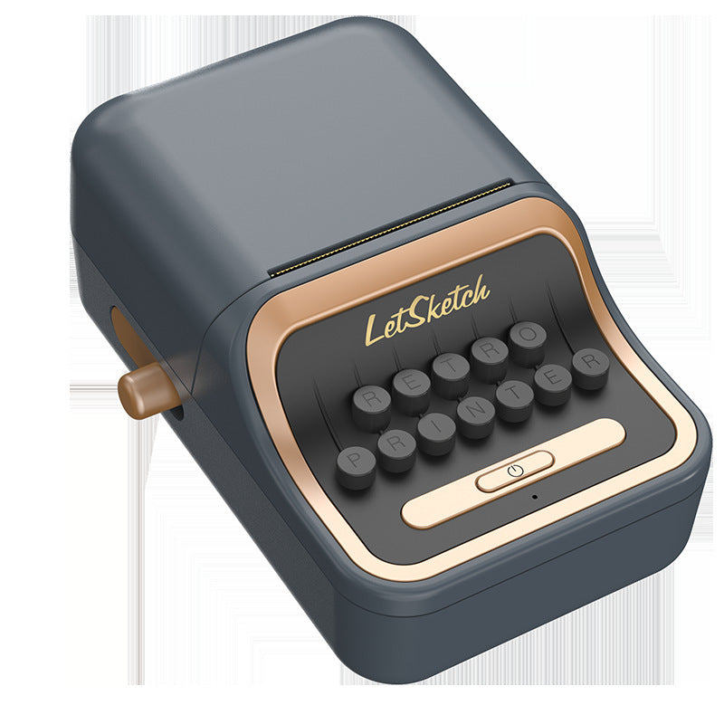 amamee Ink-Free Thermal Label Printer, High Speed USB Mini