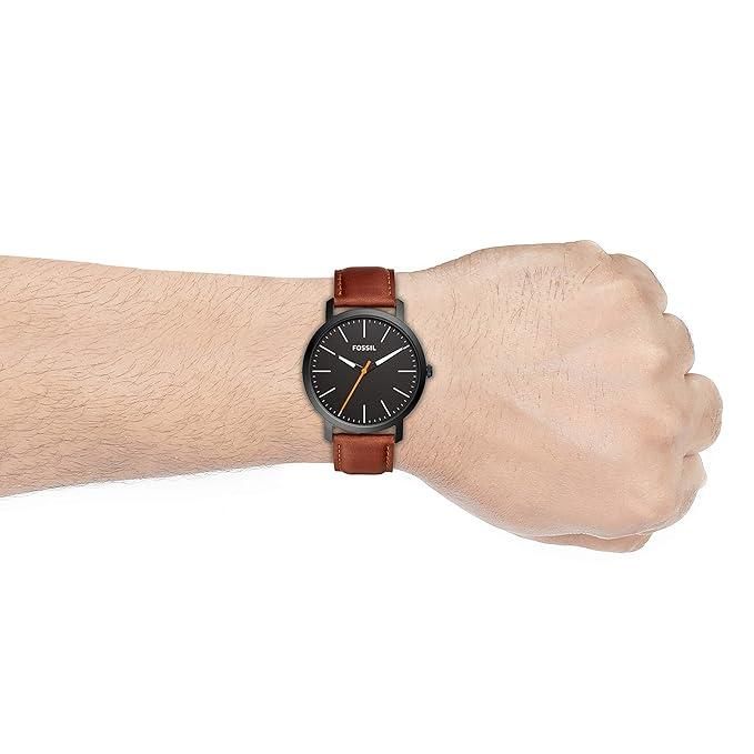 Fossil premium leather catalog watch