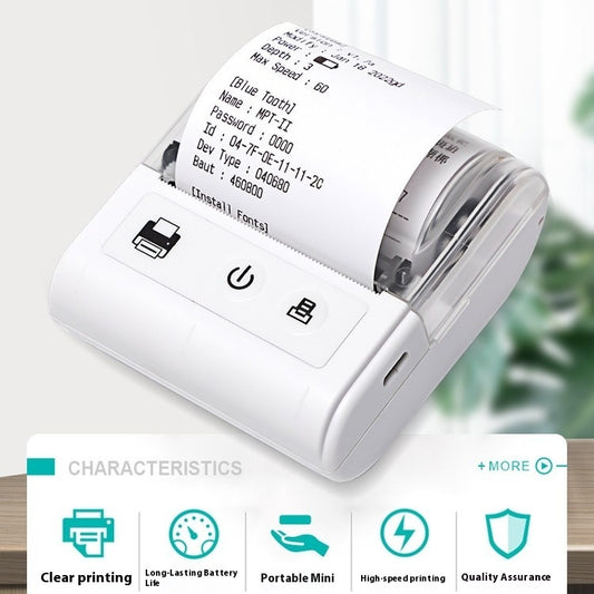 58mm Portable Handheld Bluetooth Printer