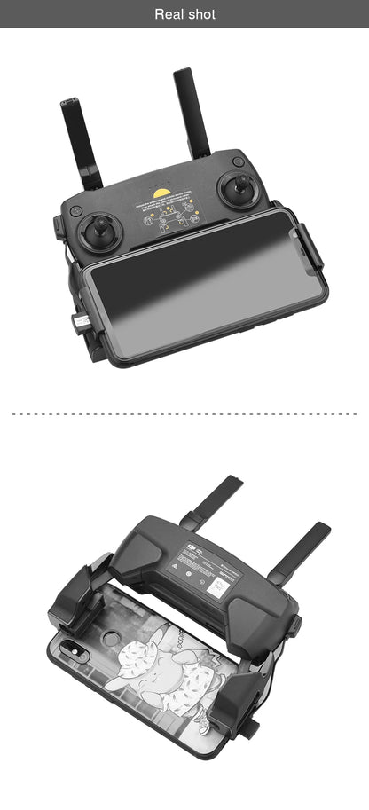 Phone Mount For DJI Mavic Mini /SE /Mavic 2 Pro Zoom Drone Remote Control Clamp Clip Bracket Stable Phone Holder Accessories
