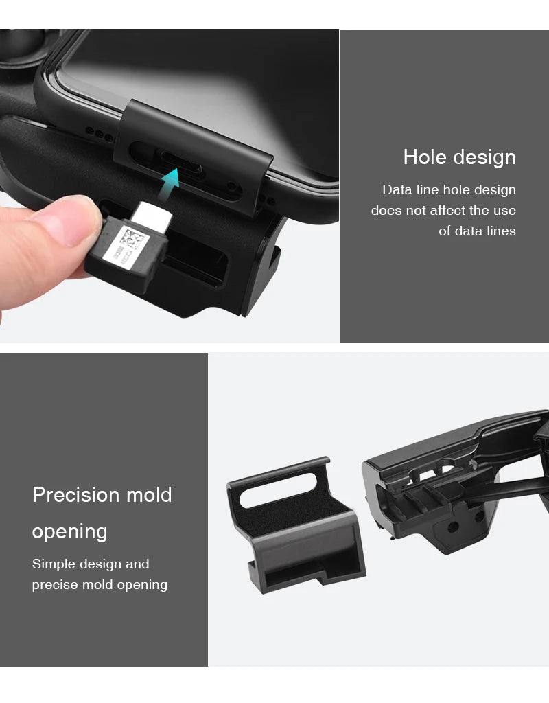 Phone Mount For DJI Mavic Mini /SE /Mavic 2 Pro Zoom Drone Remote Control Clamp Clip Bracket Stable Phone Holder Accessories