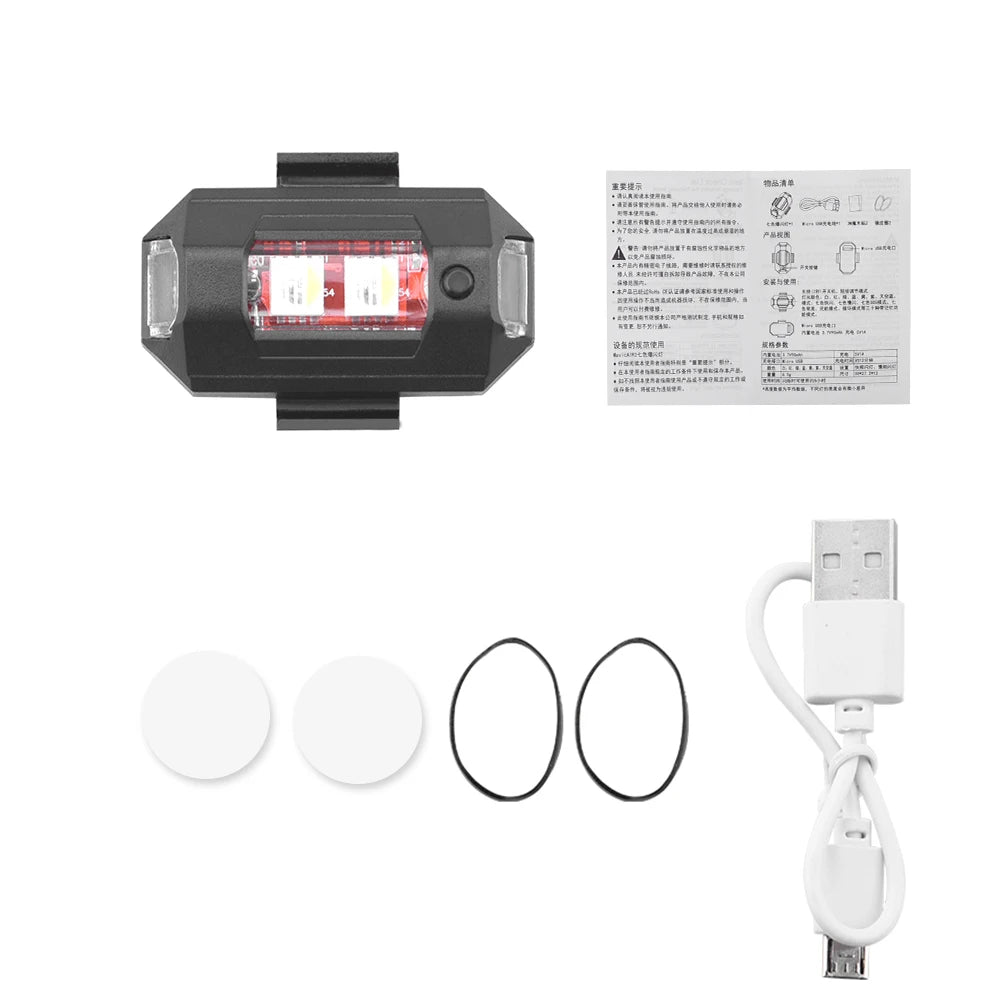 Mini Drone Strobe Light for DJI Mavic 4 Pro/NEO/Mini 4 Pro/Mini 2/4K Lightweight 6 Lights Color Anti-collision Signal Lamp