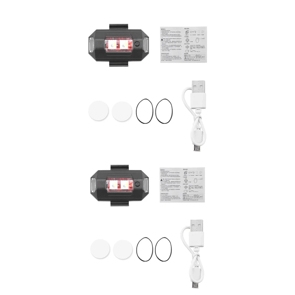 Mini Drone Strobe Light for DJI Mavic 4 Pro/NEO/Mini 4 Pro/Mini 2/4K Lightweight 6 Lights Color Anti-collision Signal Lamp