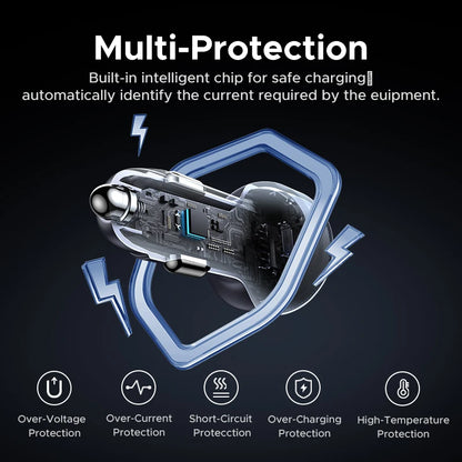 UGREEN Car Charger PD30W USB C Fast Charger for iPhone 17 16 15 Fast Charging for Mobile Phone USB C Car Charger