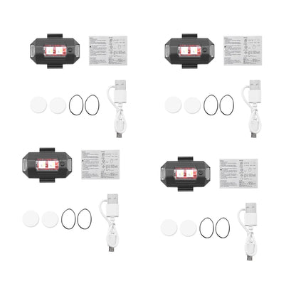 Mini Drone Strobe Light for DJI Mavic 4 Pro/NEO/Mini 4 Pro/Mini 2/4K Lightweight 6 Lights Color Anti-collision Signal Lamp