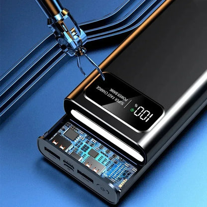 Xiaomi 50000mAh Power Bank Ultra Large Capacity 120W Super Fast Charging Portable External Battery With LED Digital Display