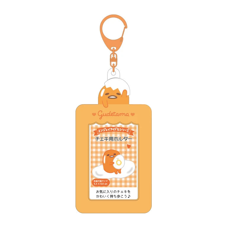 Sanrios Kuromi Cinnamoroll Purin Dog Photocard Bag Cute Cartoon My Melody Card Holders Student Id Credit Card Storage Case Bag