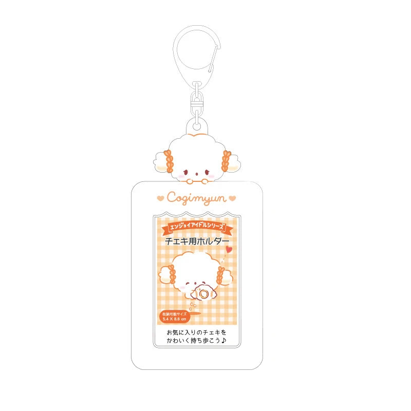 Sanrios Kuromi Cinnamoroll Purin Dog Photocard Bag Cute Cartoon My Melody Card Holders Student Id Credit Card Storage Case Bag