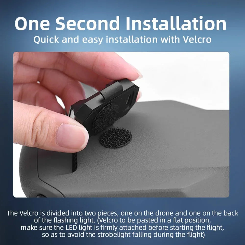 Mini Drone Strobe Light for DJI Mavic 4 Pro/NEO/Mini 4 Pro/Mini 2/4K Lightweight 6 Lights Color Anti-collision Signal Lamp