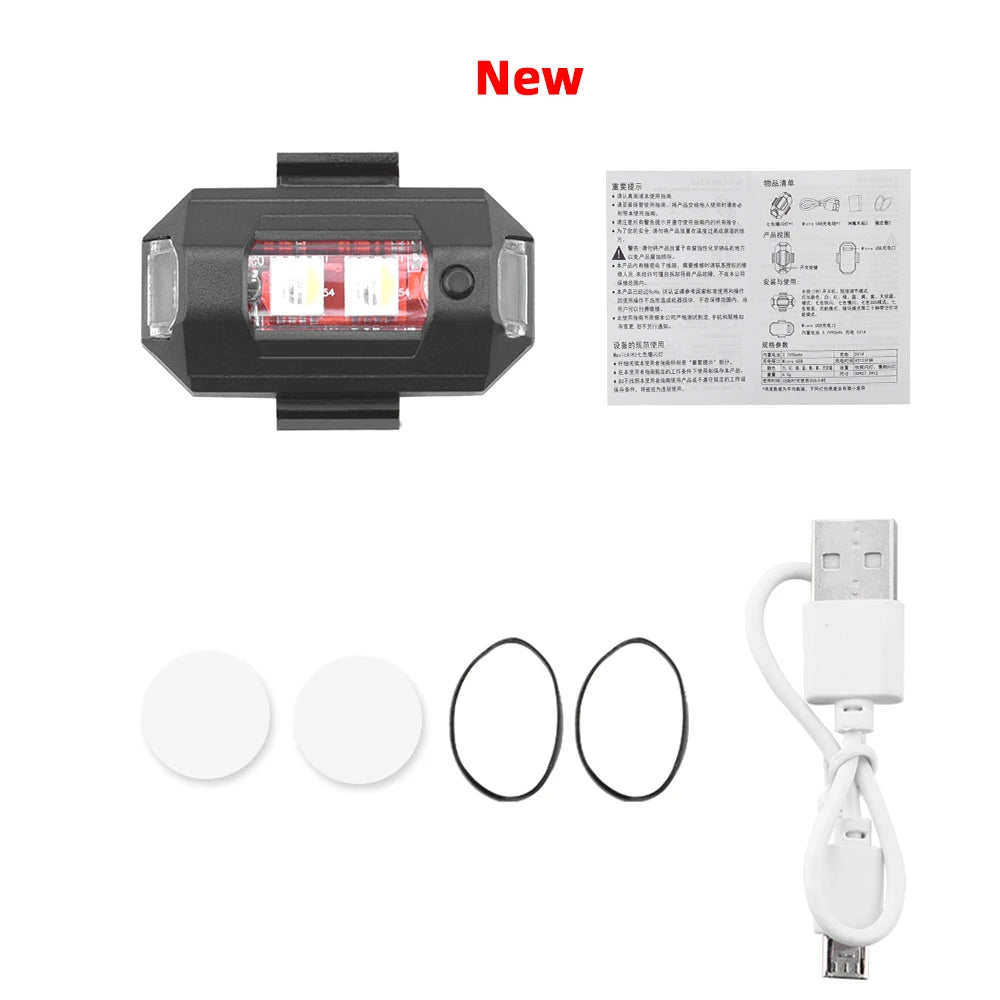 Mini Drone Strobe Light for DJI Mavic 4 Pro/NEO/Mini 4 Pro/Mini 2/4K Lightweight 6 Lights Color Anti-collision Signal Lamp