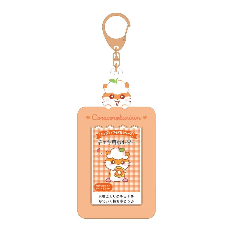 Sanrios Kuromi Cinnamoroll Purin Dog Photocard Bag Cute Cartoon My Melody Card Holders Student Id Credit Card Storage Case Bag
