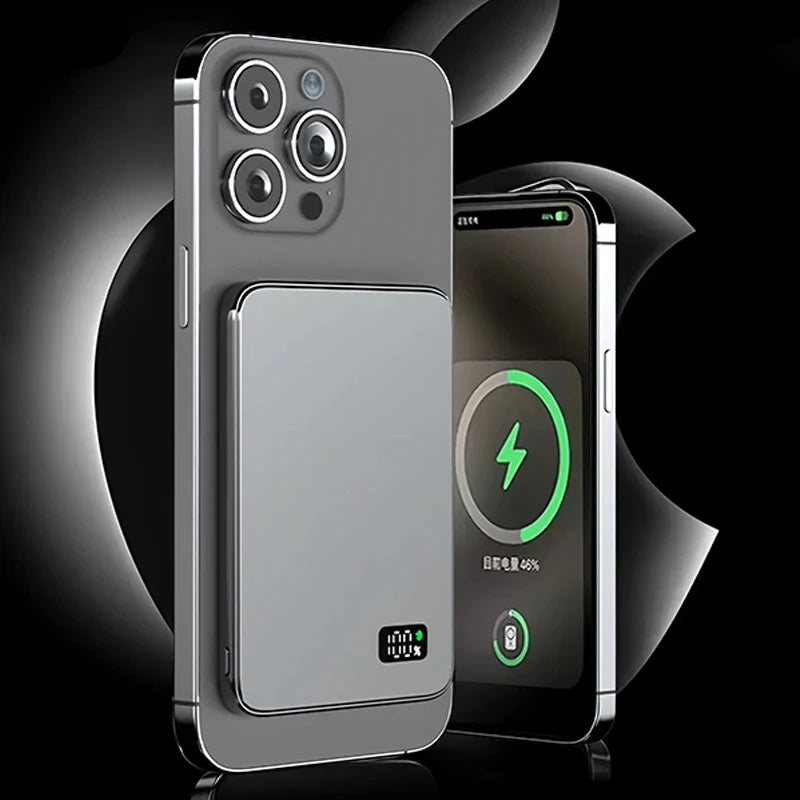 VIVO 50000mAh 3C Certification Thin Power Bank Ultra For MagSafe Magnetic Wireless Fast Charging Portable Battery Display