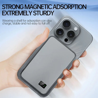 VIVO 50000mAh 3C Certification Thin Power Bank Ultra For MagSafe Magnetic Wireless Fast Charging Portable Battery Display