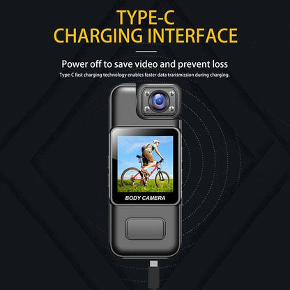 4K WiFi Body Camera Video Recordable,Portable Cam