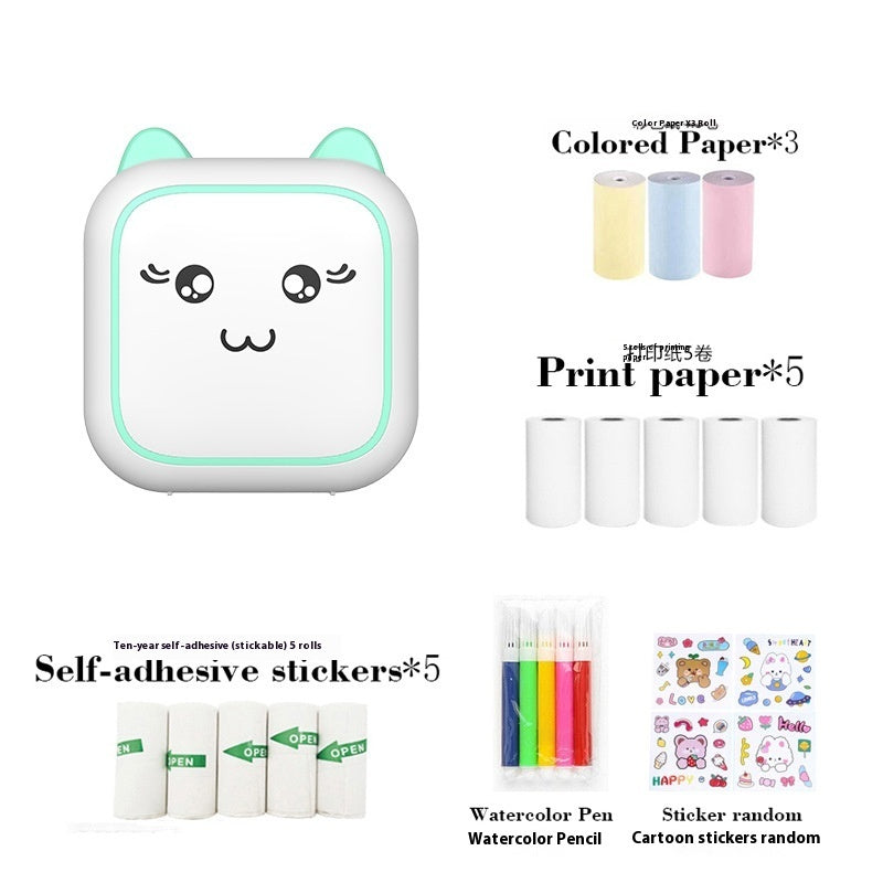 Portable Children's Mini Thermal Error Printer