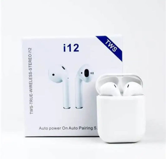 i12 TWS Wireless Headphone Bluetooth Earphone 5.0 Stereo Headset for all Mobiles