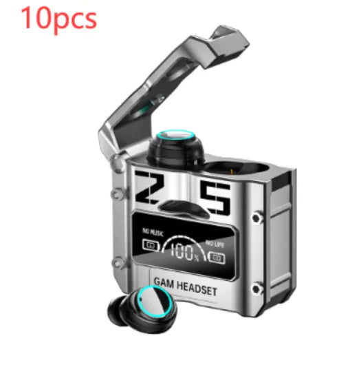 Sci-Fi Metal Capsule Gaming Headset